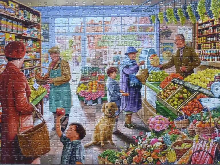 500 PIECE JIGSAW PUZZLES
