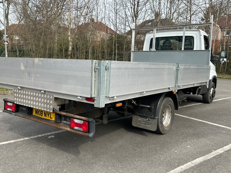 2018 18 Iveco Daily 70c18 Hi Matic Auto 3.0d Alloy Dropside Pick Up No Vat 