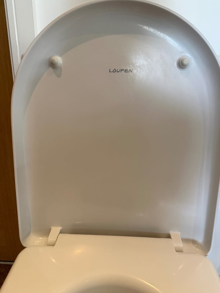 Laufen close coupled toilet and cistern
