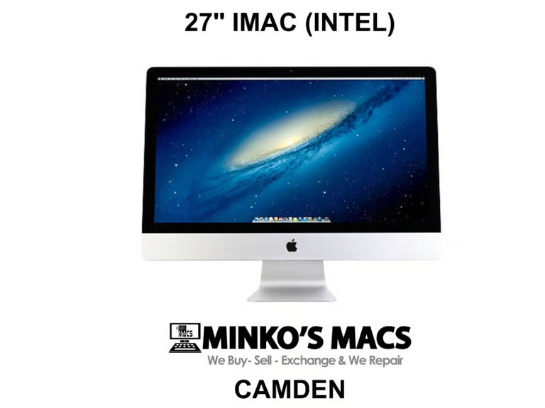 Apple iMac 27' 2.9Ghz Quad Core i5 16gb Ram 1TB HDD Logic Pro X Waves Ableton Cubase Omnisphere 2