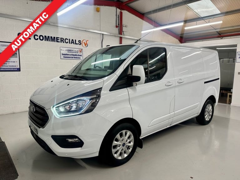 image for 2022 22 FORD TRANSIT CUSTOM AUTOMATIC 2.0 300 ECOBLUE LIMITED AUTO L1 SWB * AUTO