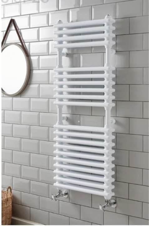 image for New white kolumn Bathroom Radiator 832 x 500mm RRP £359 Our price £ 215