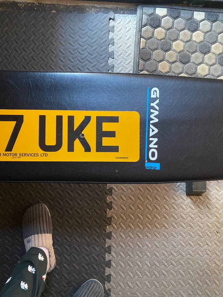 Personal number plate (GO LUKE)
