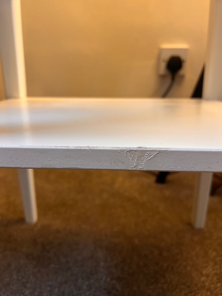 IKEA bedside table white 