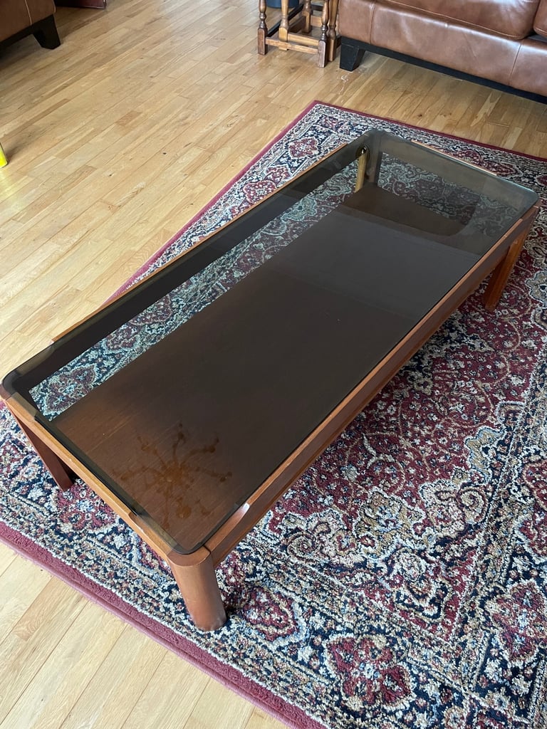 Stunning Mid 70s Myer Teak Coffee Table