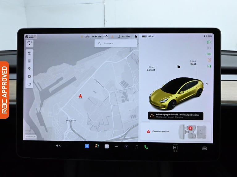 2021 Tesla Model 3 Standard Range Plus Saloon 4dr Electric Auto RWD (241 bhp) Saloon ELECTRIC Aut...