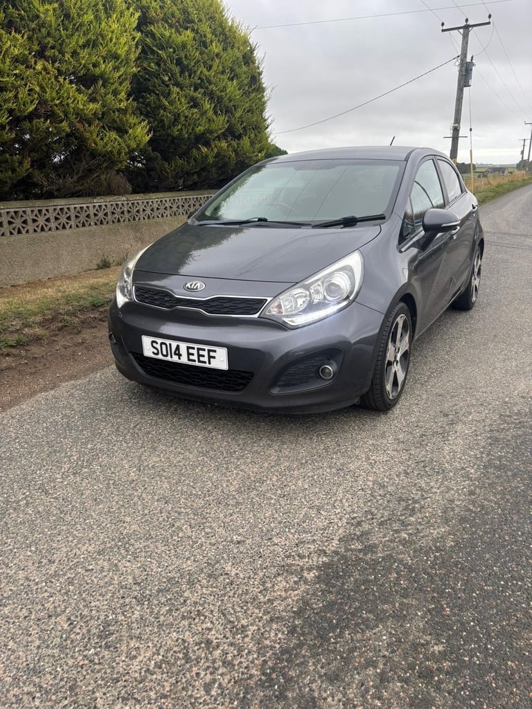image for 2014 14 Kia Rio 3 Ecodynamics 1.4CRDi Grey 5 Door NEW MOT WITH CAR £20 Road Tax.