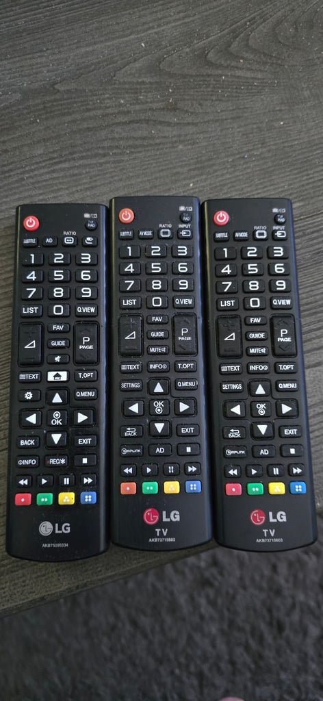 image for 3 WORKING LG TV REMOTES