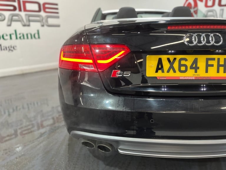 2015 Audi A5 S5 Quattro 2dr S Tronic CONVERTIBLE PETROL Automatic