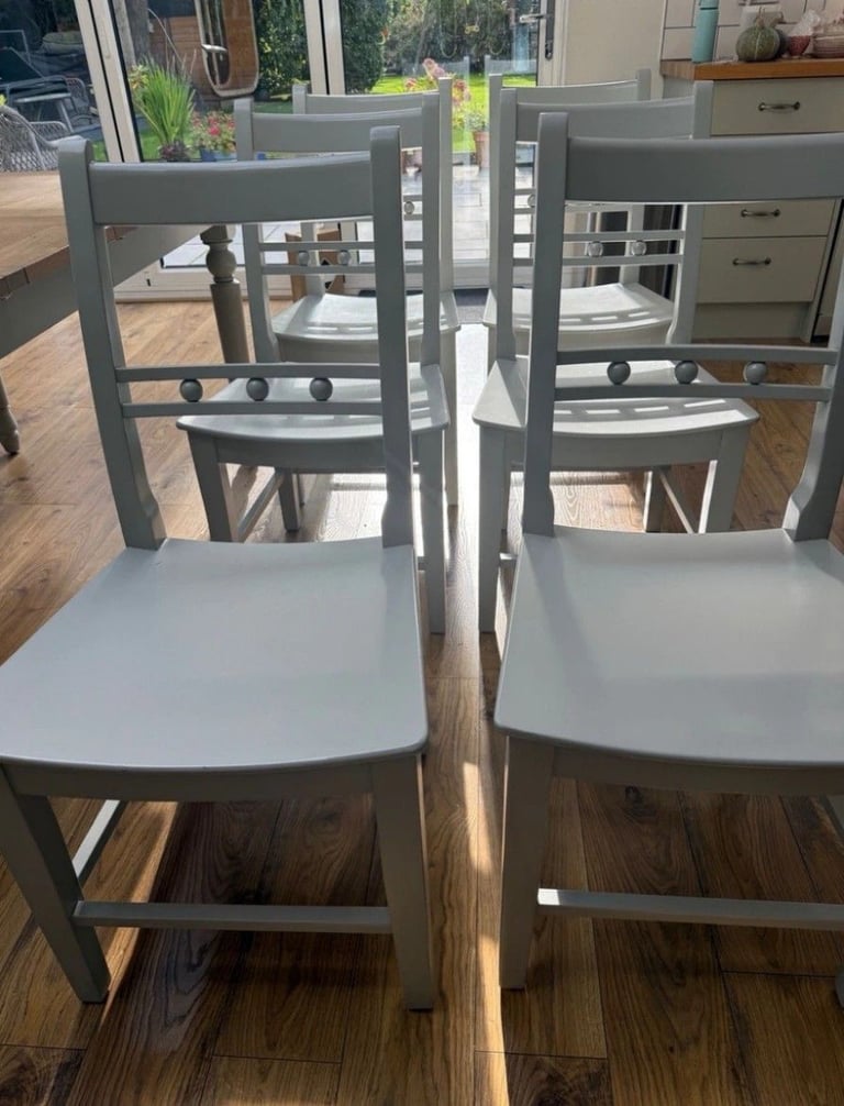 NEPTUNE 'Suffolk' Extendable Solid Oak Dining Table & 6 Dining Chairs (150cm-230cm Length) 