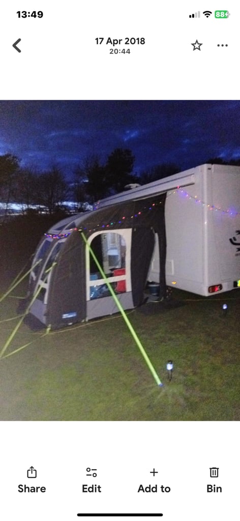 Kampa 260 air pro awning