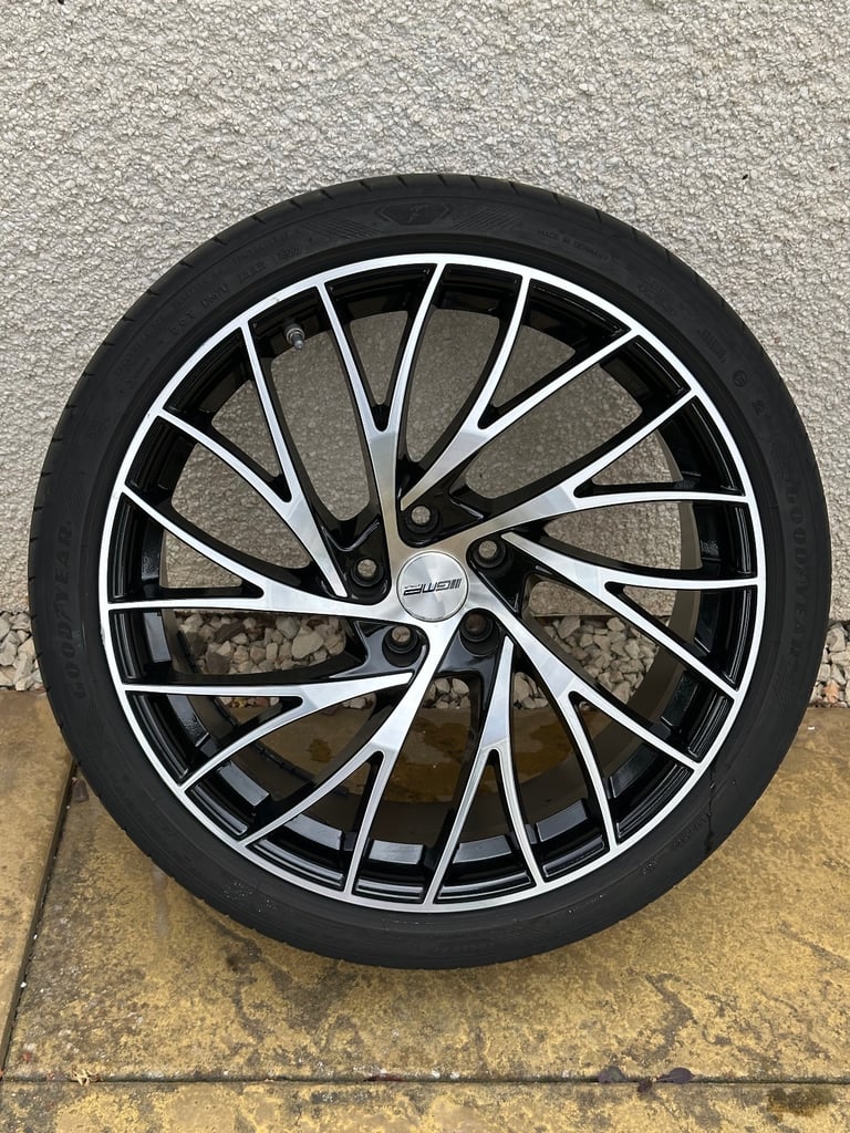 image for 4x 20” GMP Italia Enigma Alloy Wheels 8.5J 9.5J 5x112 66.6