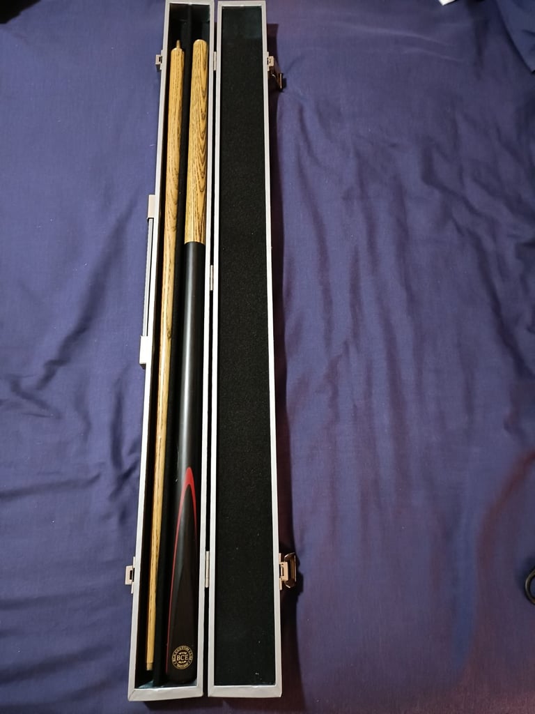 image for BCE Jimmy White Snooker cue + Hard case 
