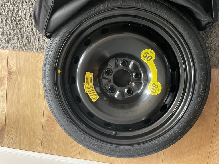 BMW spacer saver wheel for a 2019 3 series