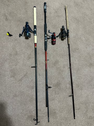 3x Fishing Rods, in Dromore, County Tyrone