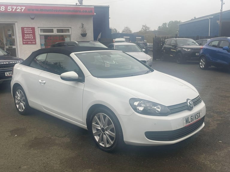 2011 Volkswagen Golf 1.6 TDI BlueMotion Tech SE Cabriolet Euro 5 (s/s) 2dr CONVERTIBLE Diesel Manual