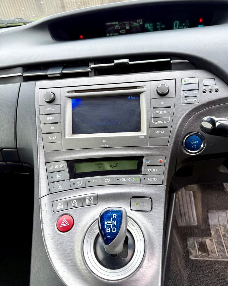 2012 Toyota Prius 1.8 VVT-h T Spirit Hatchback 5dr Petrol Hybrid CVT Euro 5 (s/s) (136 ps) HATCHB...