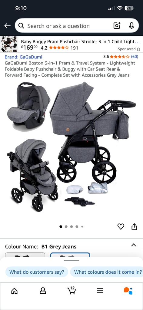 3 in 1 travel system