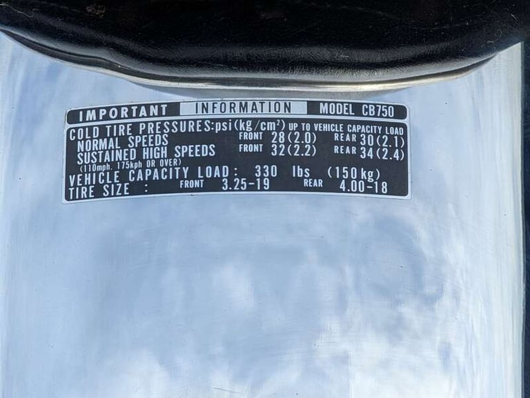 1970 Honda CB 750 K0 PETROL Manual