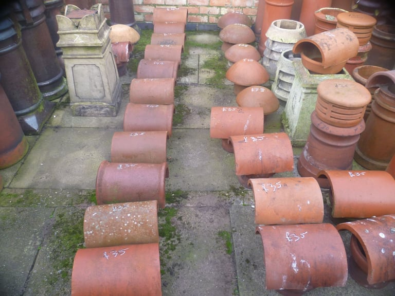 Roof finals Reclaimed finals Ridges Roof Ridge chimney pots etc 
