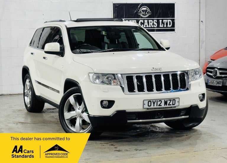 2012 Jeep Grand Cherokee 3.0 V6 CRD Overland Auto 4WD Euro 5 5dr ESTATE Diesel Automatic