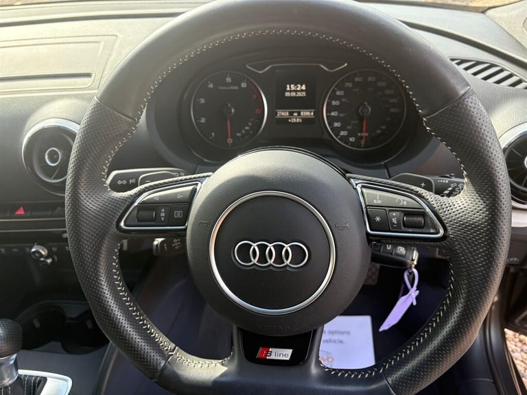 2014 Audi A3 1.4 TFSI S line S Tronic Euro 6 (s/s) 3dr Hatchback Petrol Automatic