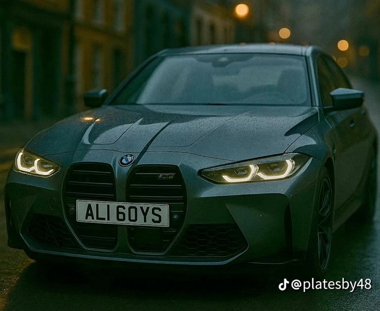 AL16 OYS / ALI BOYS / ALI Private Plate - On Certificate & Ready to Go