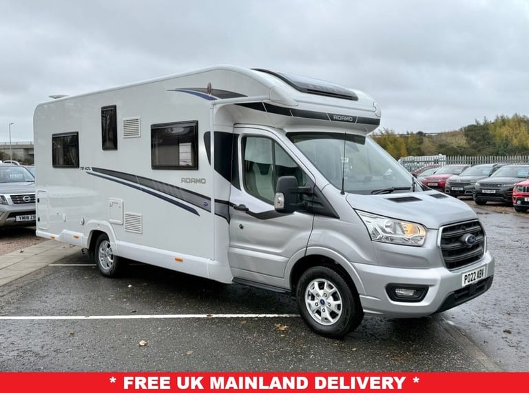 image for 2022 Ford Transit ADAMO 75-4DL AUTOMATIC 4 BERTH MOTORHOME Diesel Automatic