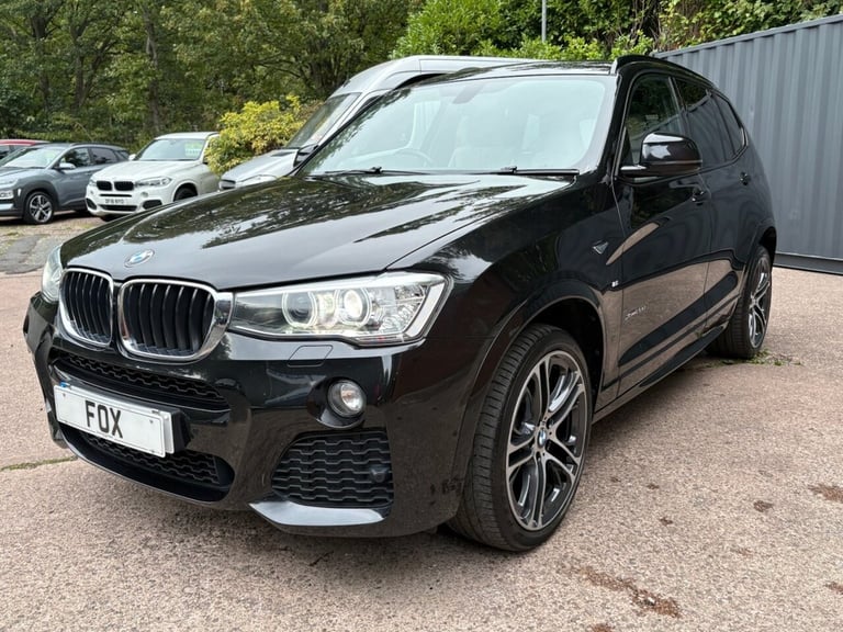 2017 17 BMW X3 2.0 20D M SPORT SUV 5DR DIESEL AUTO XDRIVE EURO 6 (S/S) (190 PS) 