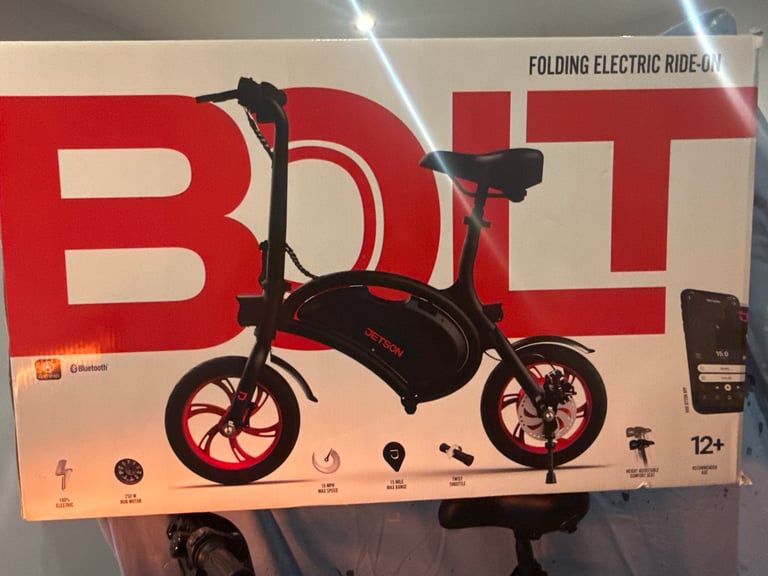 Bolt Jetson Electric only Bike