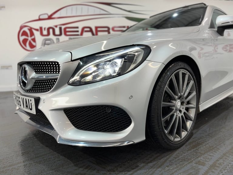 2016 Mercedes-Benz C Class 2.1 C250d AMG Line (Premium Plus) Coupe 2dr Diesel G-Tronic+ Euro 6 (s...