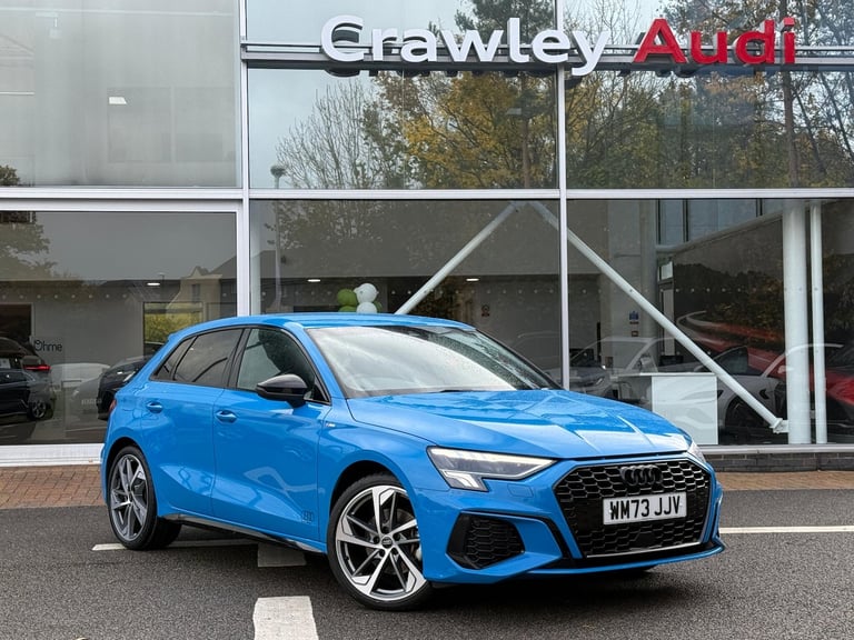 2023 Audi A3 1.5 TFSI 35 Black Edition Sportback 5dr Petrol S Tronic Euro 6 (s/s) (150 p HATCHBAC...