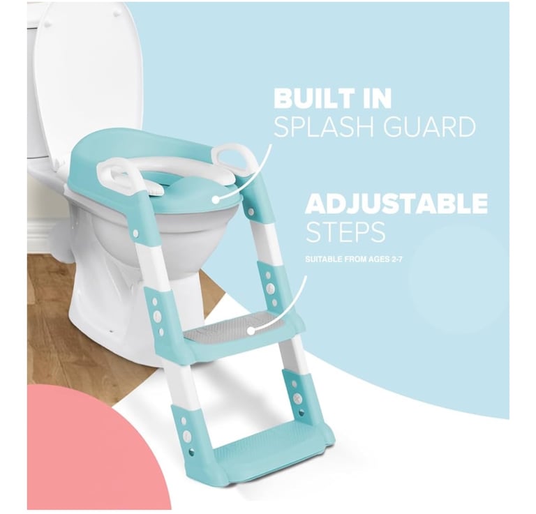 Ladder toilet seat 