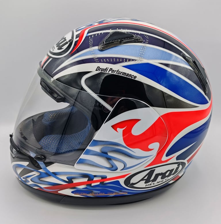 #ARAI ASTRO MOTORCYCLE HELMET - GARRY MCCOY - SMALL - EXCEL COND - £150