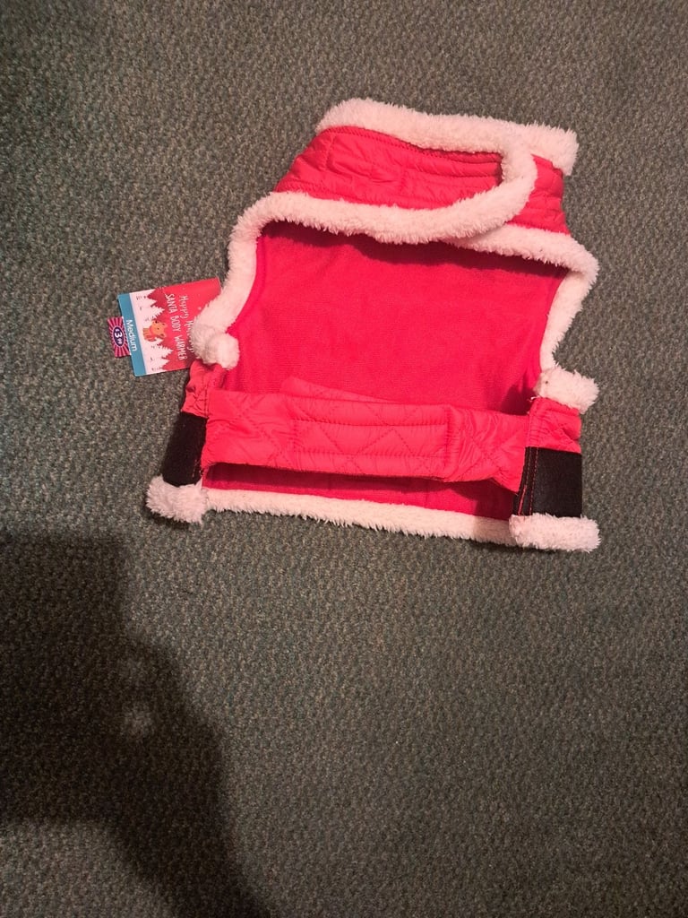 Santa Dog Coat - NEW