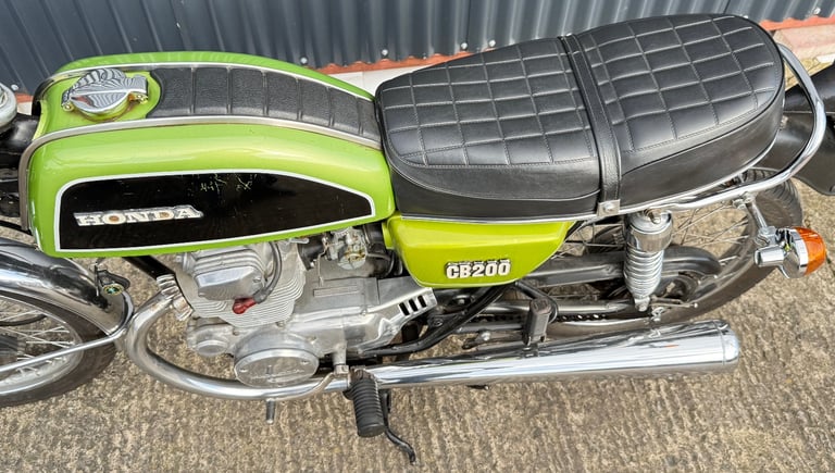 Honda, CB200, 1976, 198 (cc) Vintage / Historic Motorbike Motorcycle