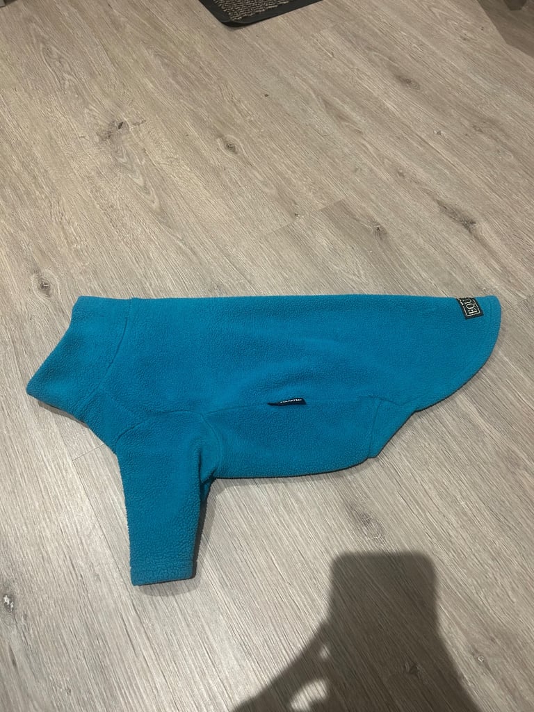 image for Teal equafleece dog jumper (24 Superslim)