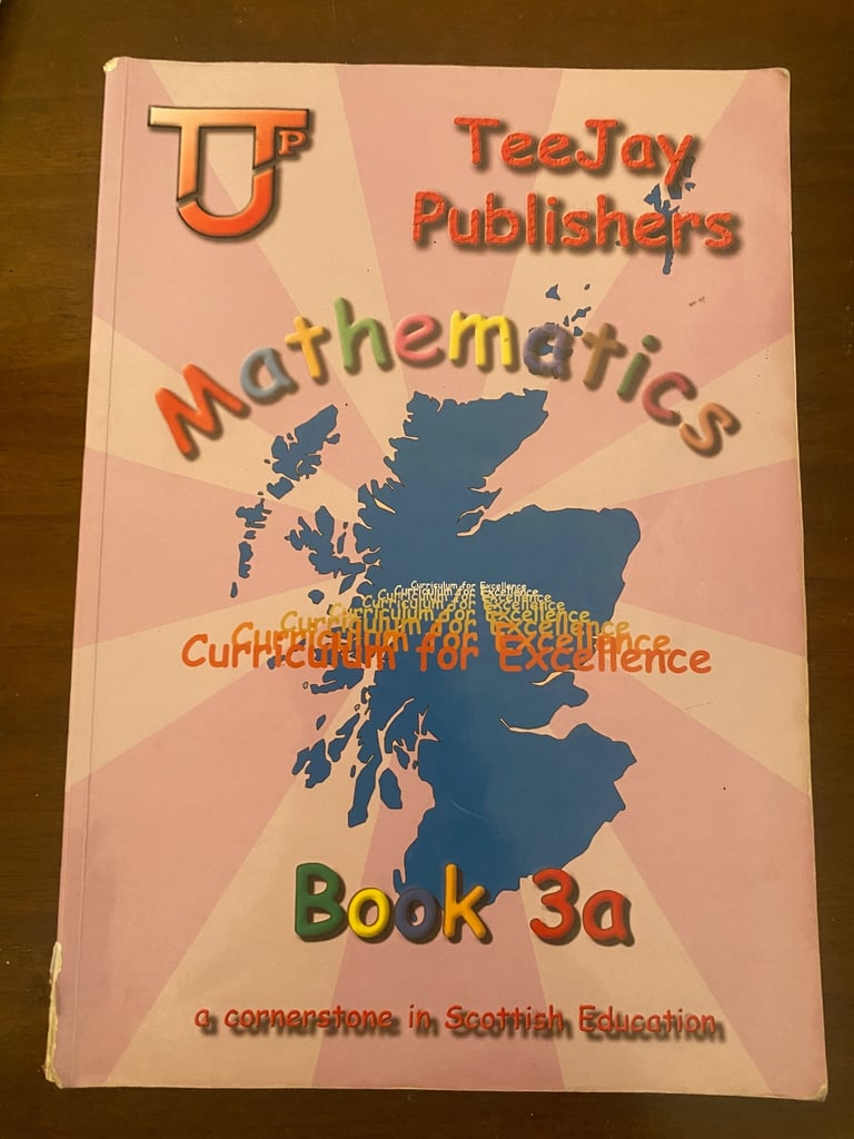 Teejay publishers Mathematics textbooks, Book 3a, 4+, N5