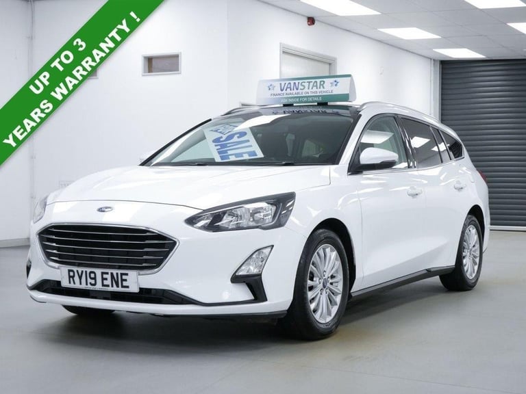 2019 FORD FOCUS 1.5 ECOBLUE 120 BHP TITANIUM EDITION ESTATE ( SUNROOF )