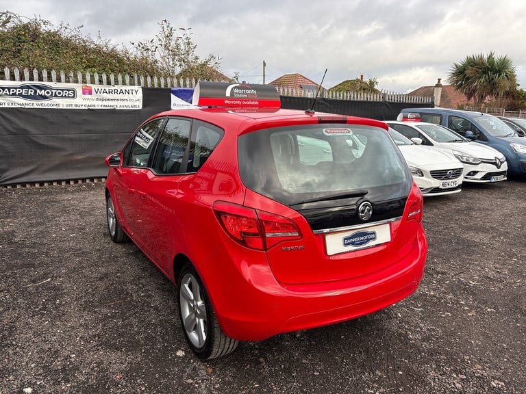 2015 Vauxhall Meriva Tech Line 1.4i 100PS MPV Petrol Manual