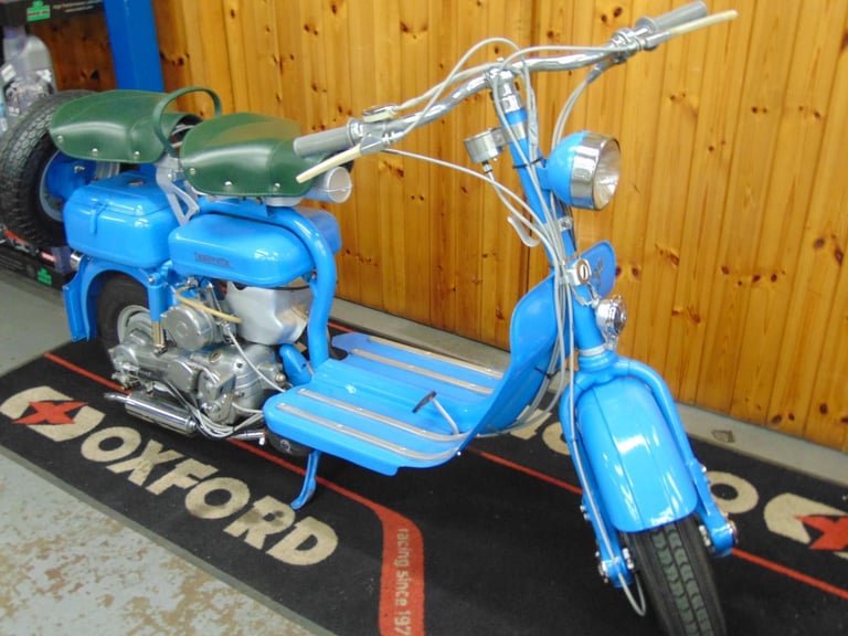 Lambretta 150 Model runner original 1956 classic investment display Italian shop