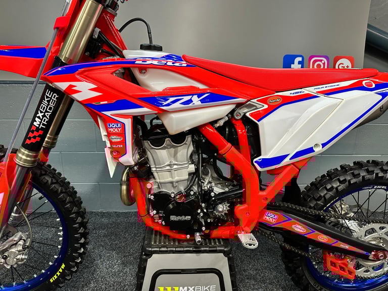 2025 BETA RX 450 MX - ZERO HOUR UNUSED BIKE - INCLUDES VAT - CRF SXF SX FC MC KX