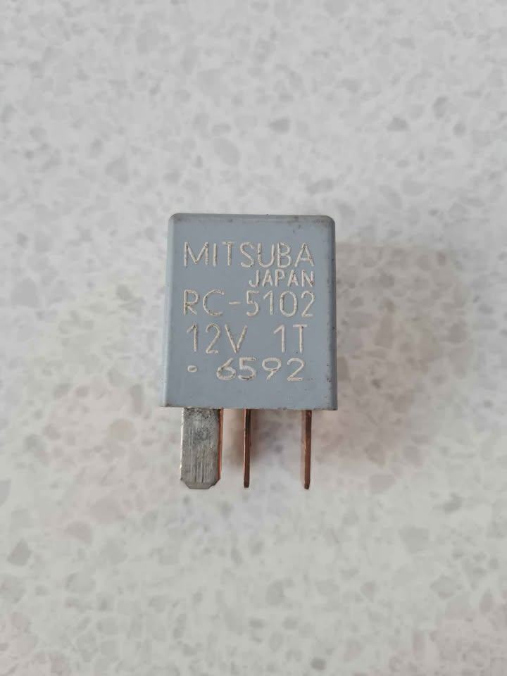 Honda Acura Subaru 5-Pin Multi Use Silver Relay RC5102 RC-5102 Mitsuba Tasted