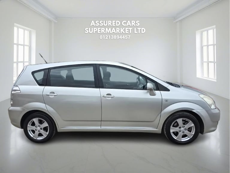 2006 06 TOYOTA COROLLA VERSO 1.8 T3 MPV 5DR PETROL MULTIMODE (179 G/KM, 127 BHP)
