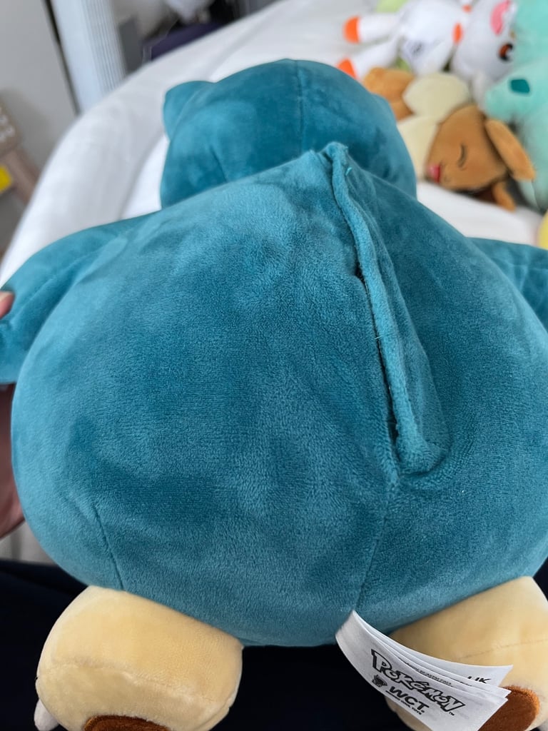 Snorlax Pokemon toy - makes sounds