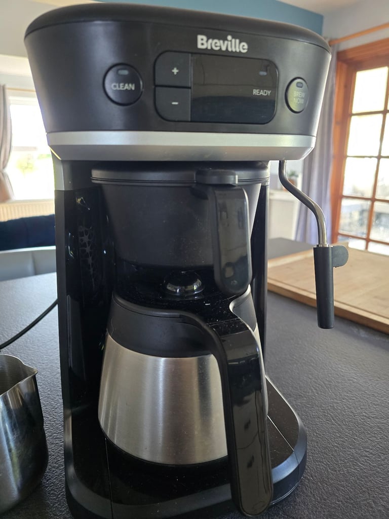 Breville All in one coffe house, espresso, filter and pods coffee machine with milk frother.