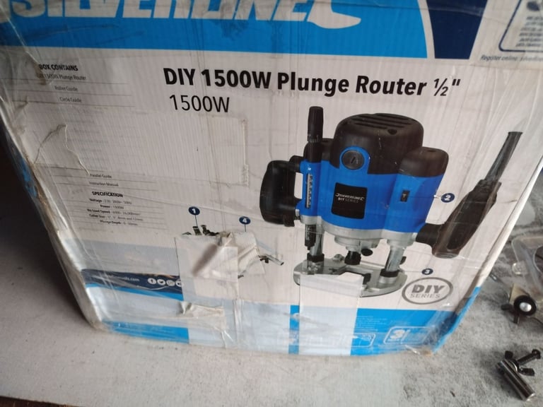 image for Plunge router with booklet in very good condition good working order 