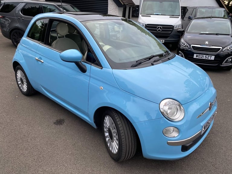 2013 Fiat 500 1.2 Lounge Euro 6 (s/s) 3dr HATCHBACK Petrol Manual