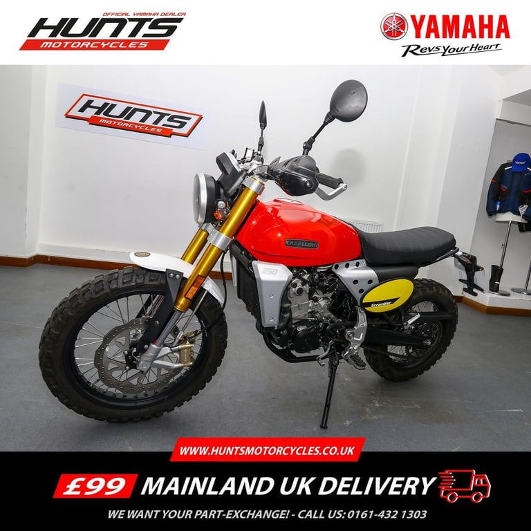 2021, '21 Fantic Caballero Scrambler 250. A2 Legal Dual Sport. £4,695