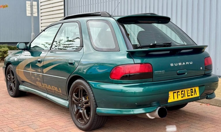 2001 Subaru Impreza Turbo 2000 4WD 5dr HATCHBACK Petrol Manual